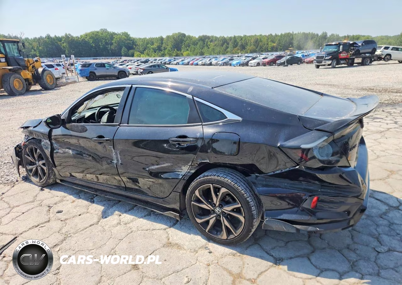 2019 Honda Civic Sport VIN:19XFC2F86KE043696 - 2