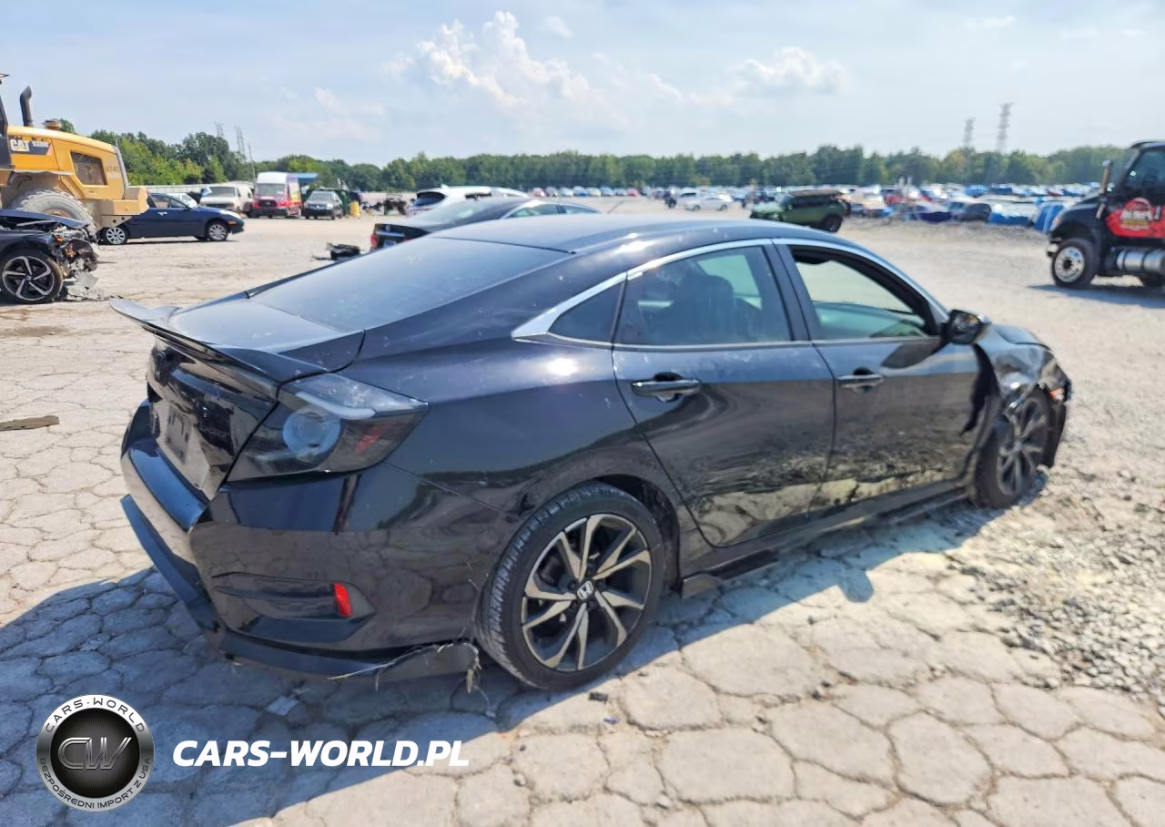 2019 Honda Civic Sport VIN:19XFC2F86KE043696 - 3