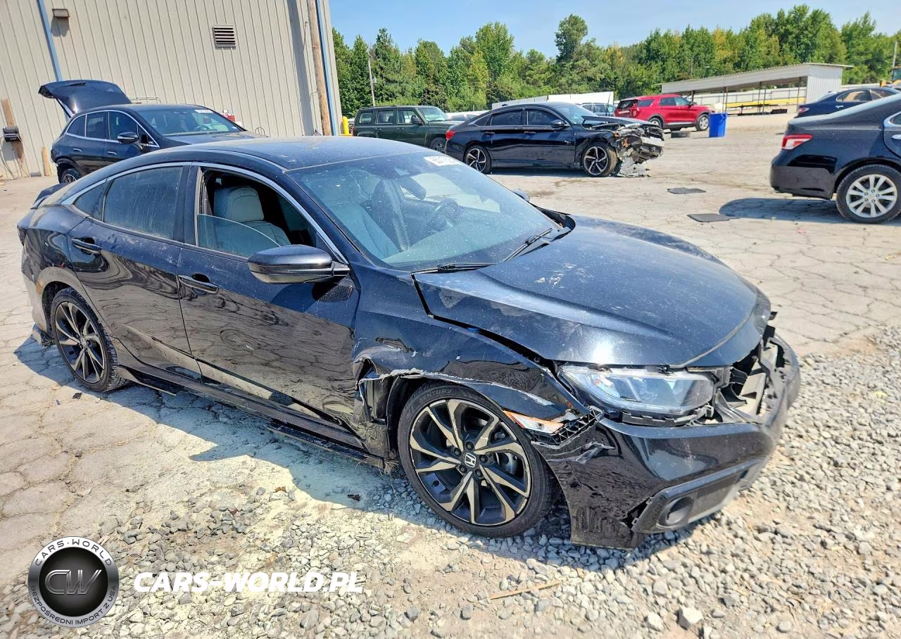 2019 Honda Civic Sport VIN:19XFC2F86KE043696 - 4