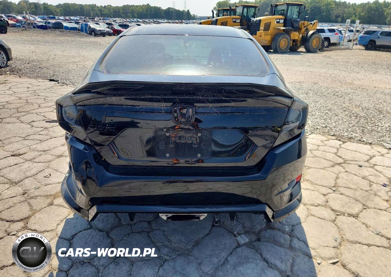 2019 Honda Civic Sport VIN:19XFC2F86KE043696 - 6