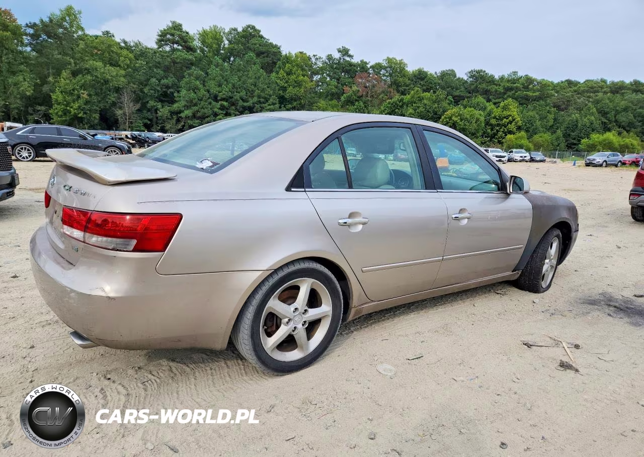 2006 Hyundai Sonata Gls V6 VIN:5NPEU46F96H057919 - 3