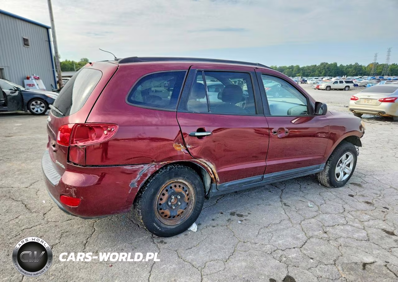 2009 Hyundai Santa Fe Gls VIN:5NMSG13D69H296115 - 3
