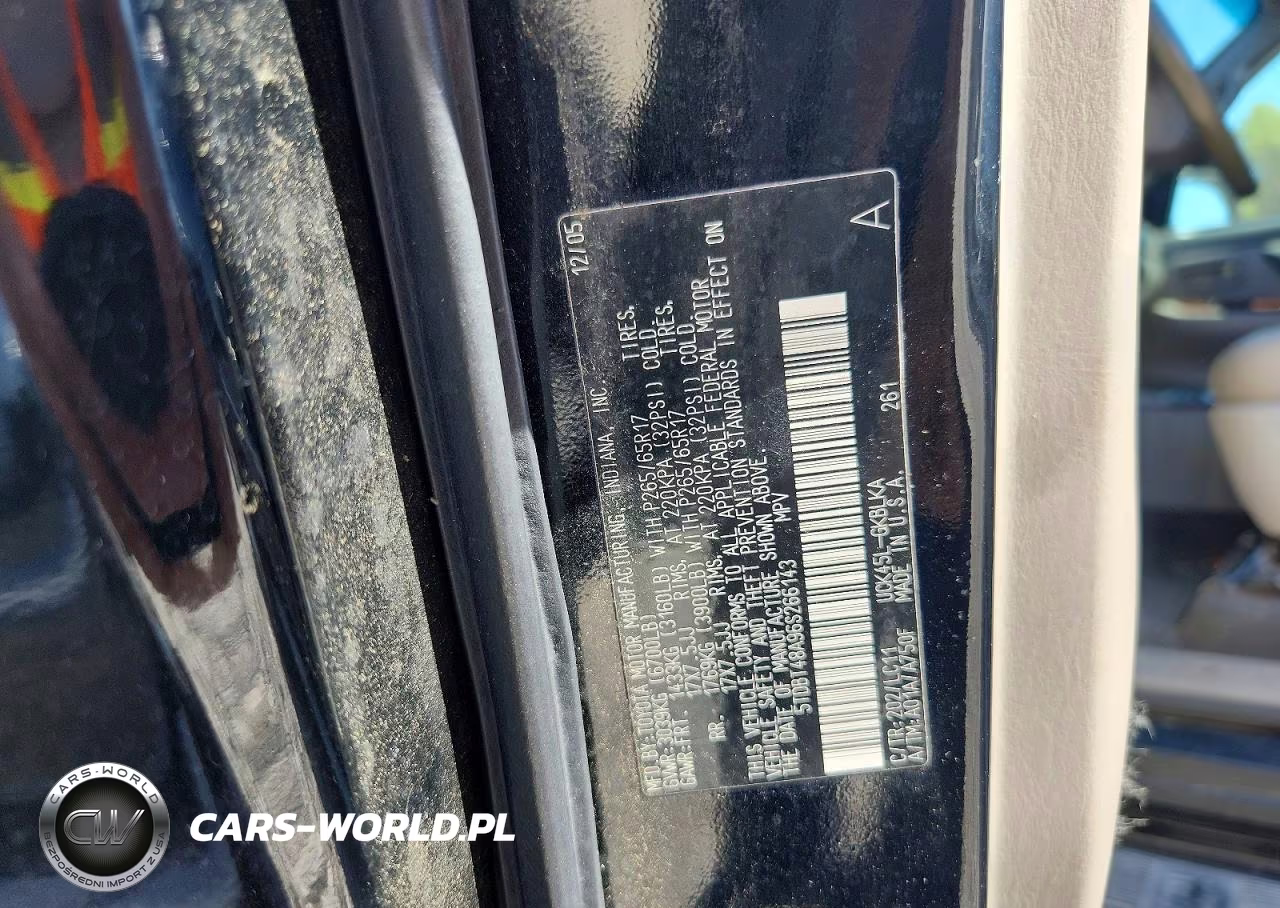 2006 Toyota Sequoia Limited VIN:5TDBT48A96S266143 - 13