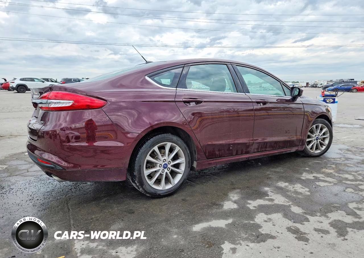 2017 Ford Fusion Se VIN:3FA6P0H77HR365378 - 3