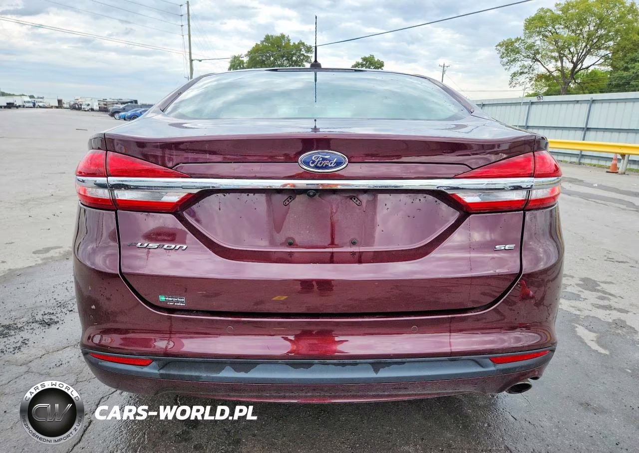 2017 Ford Fusion Se VIN:3FA6P0H77HR365378 - 6