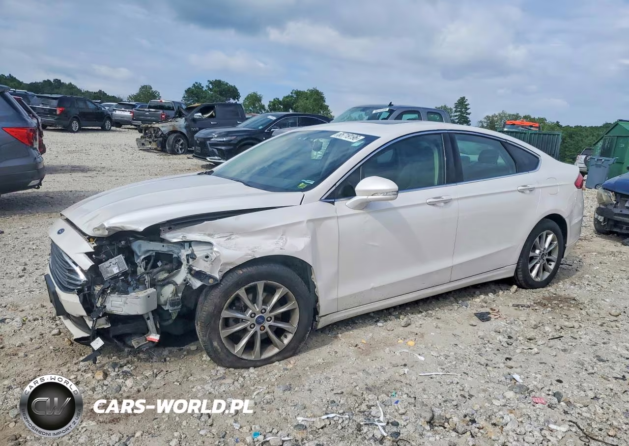 2017 Ford Fusion Se VIN:3FA6P0HD1HR160905 - 1