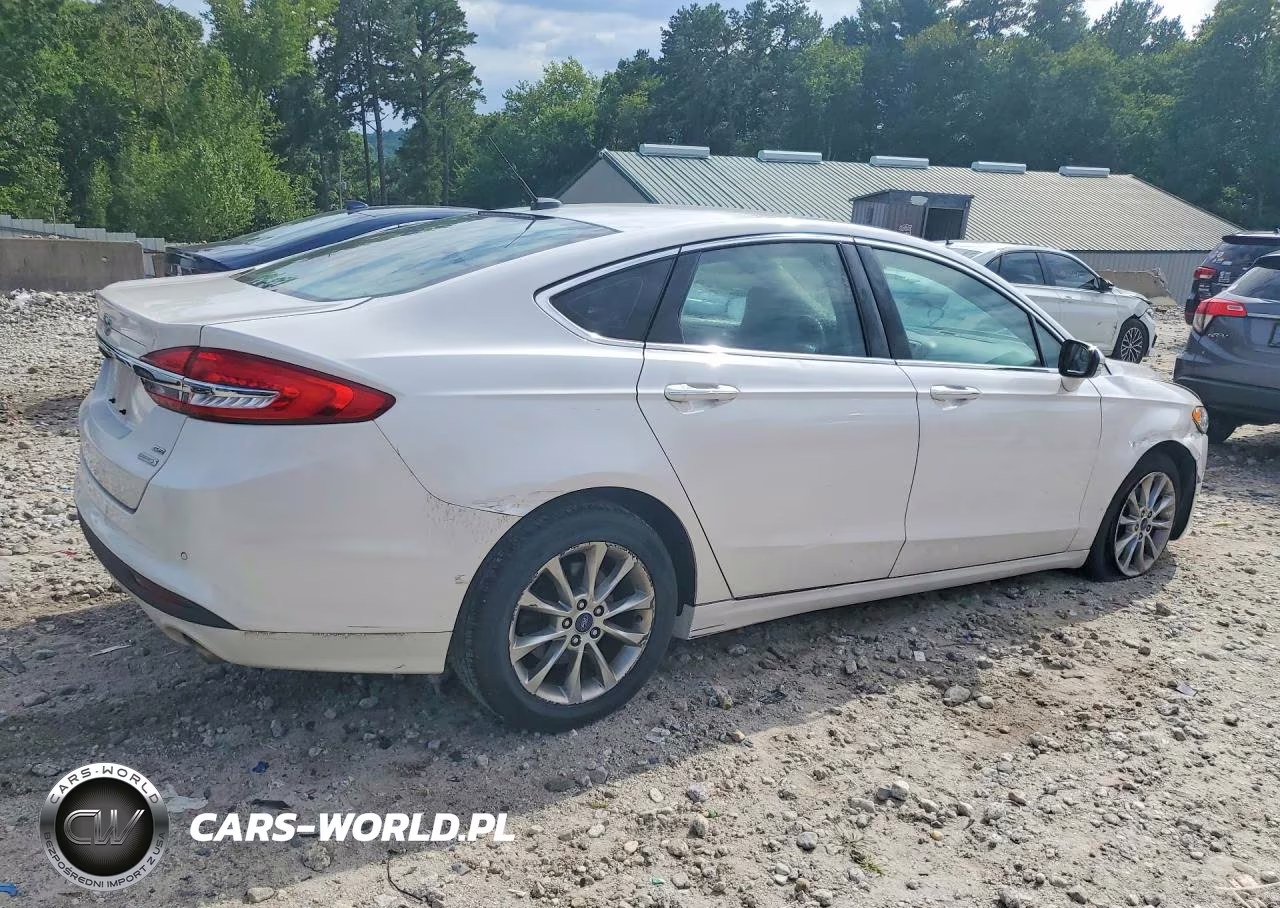 2017 Ford Fusion Se VIN:3FA6P0HD1HR160905 - 3