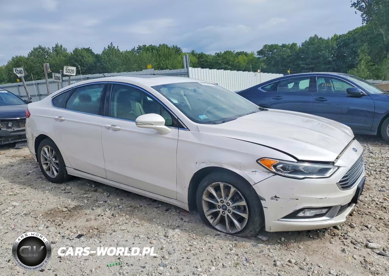 2017 Ford Fusion Se VIN:3FA6P0HD1HR160905 - 4