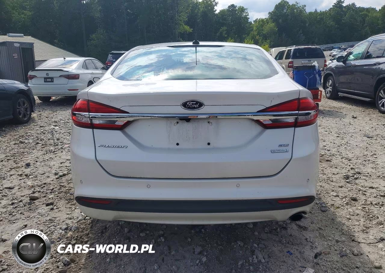 2017 Ford Fusion Se VIN:3FA6P0HD1HR160905 - 6