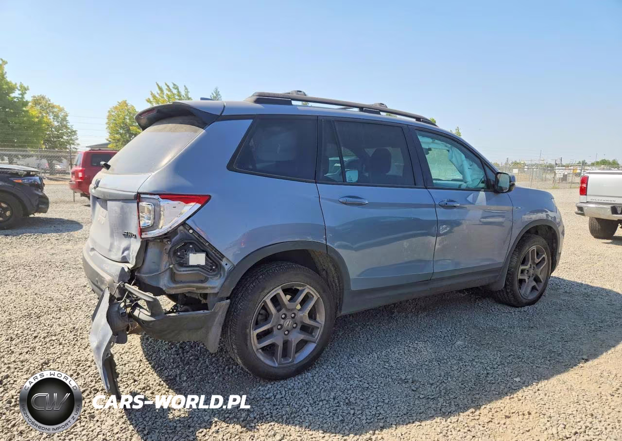2023 Honda Passport Exl VIN:5FNYF8H58PB038569 - 3