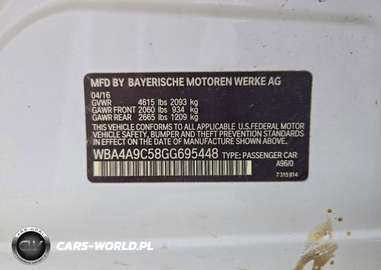 2016 BMW 428 I Gran Coupe Sulev VIN:WBA4A9C58GG695448 - 11