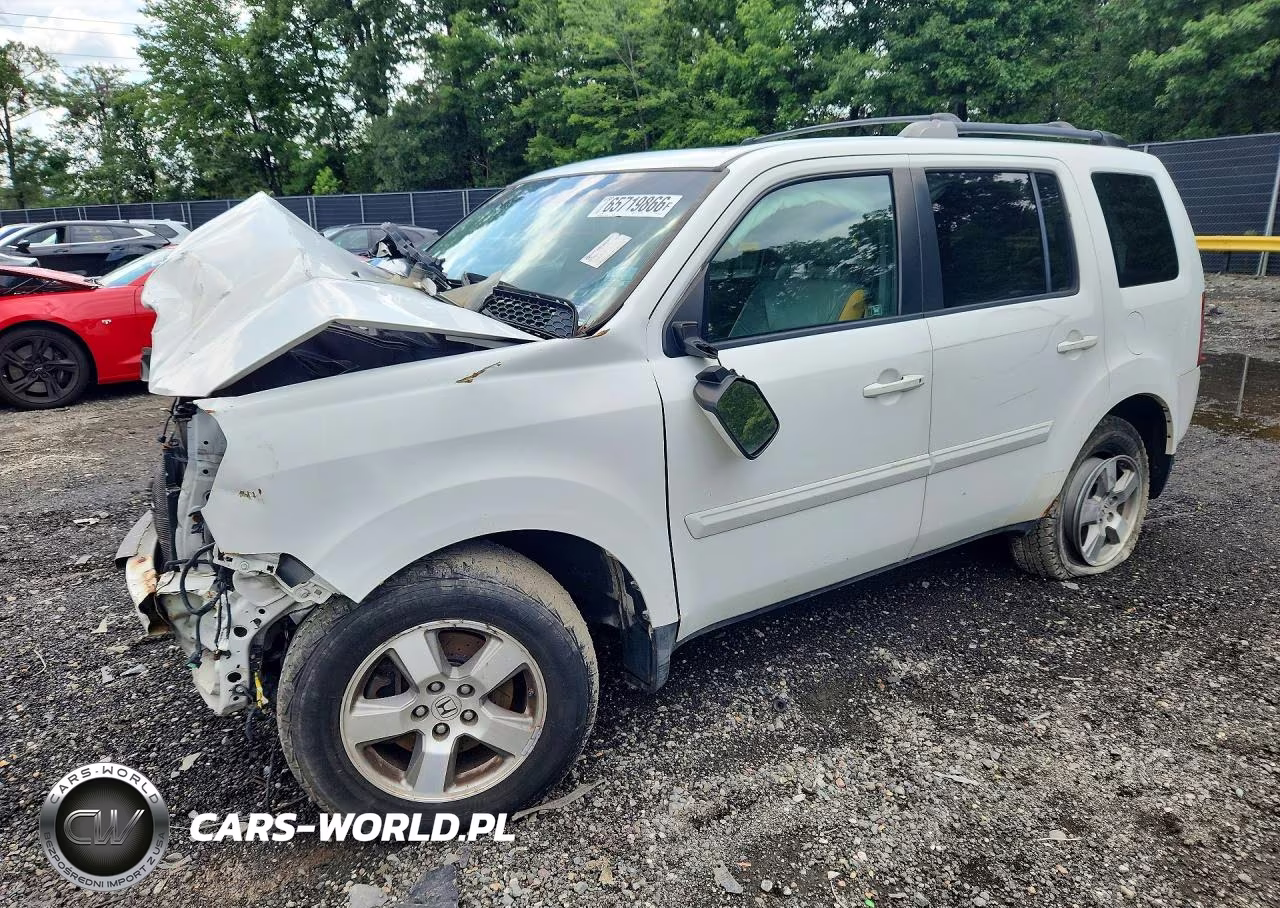 2010 Honda Pilot Exl VIN:5FNYF4H55AB034222 - 1