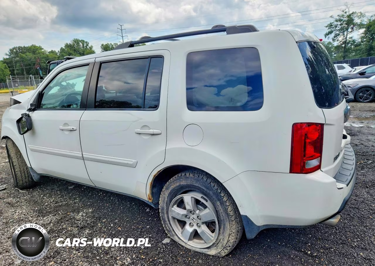 2010 Honda Pilot Exl VIN:5FNYF4H55AB034222 - 2