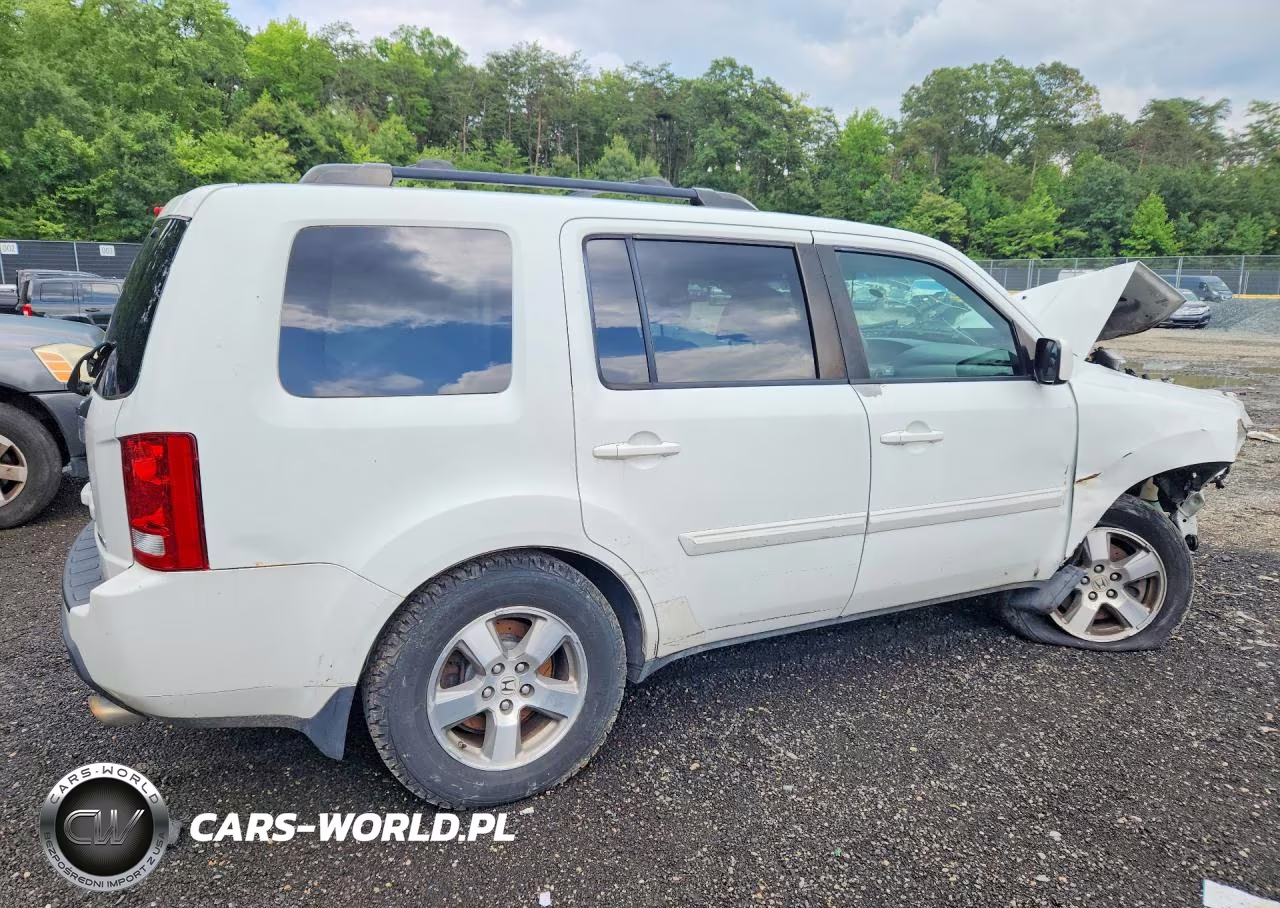 2010 Honda Pilot Exl VIN:5FNYF4H55AB034222 - 3