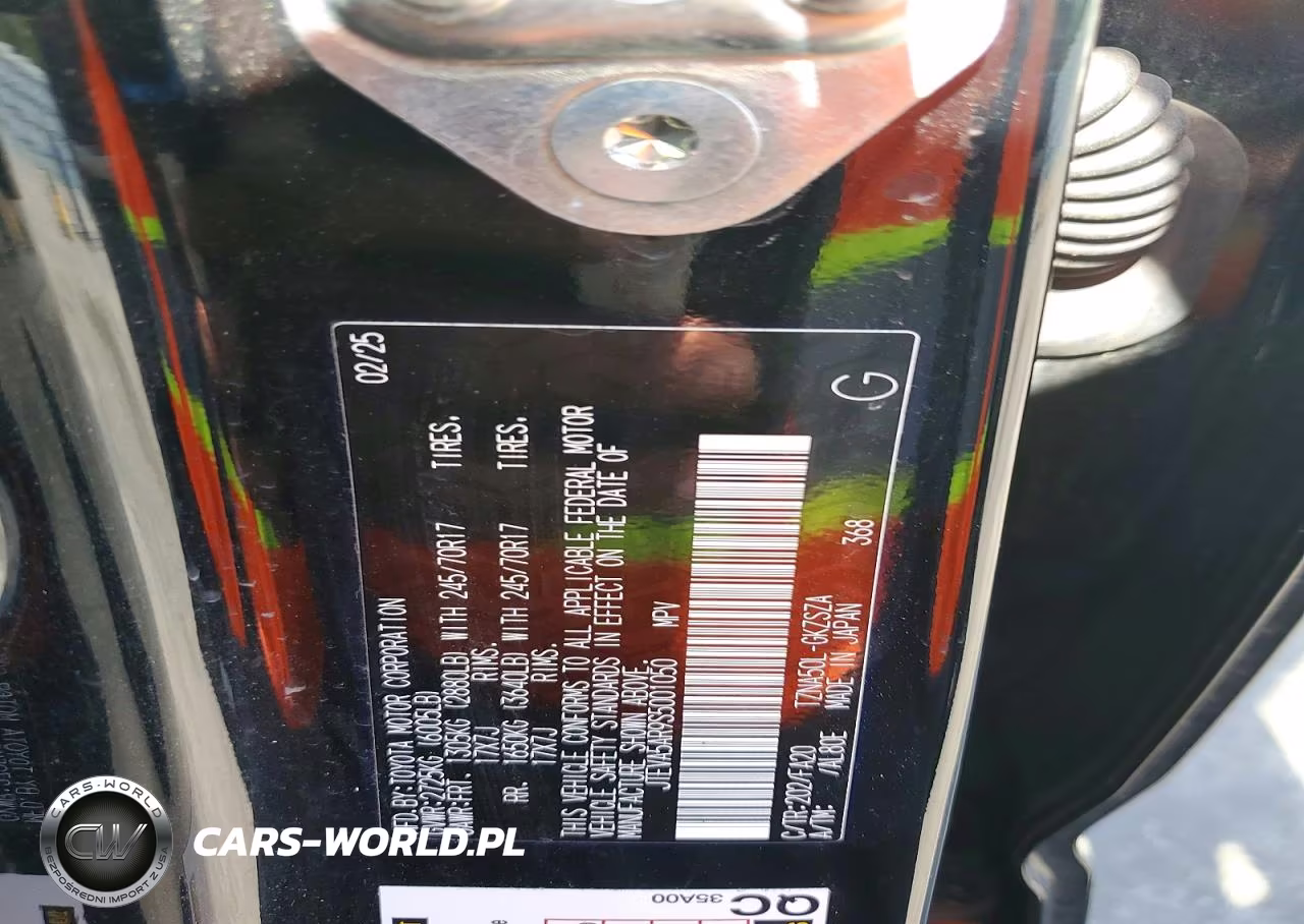 2025 Toyota 4Runner Sr5 VIN:JTEVA5AR9S5001050 - 13