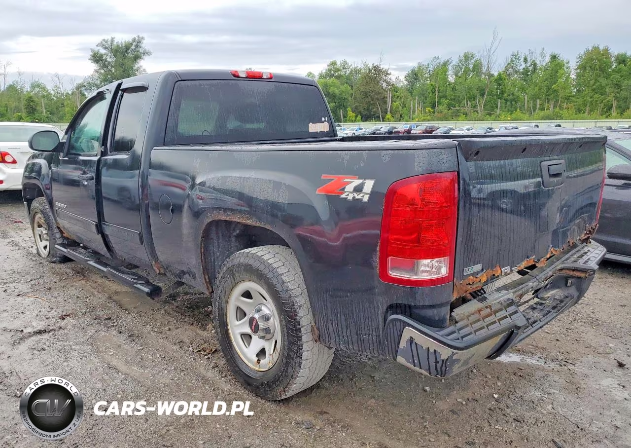 2012 GMC Sierra K1500 Sle VIN:1GTR2VE74CZ296113 - 2