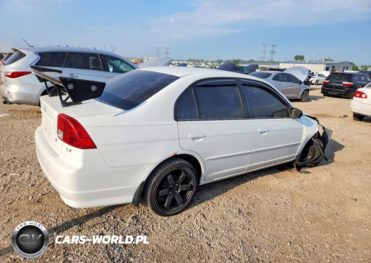 2005 Honda Civic Lx VIN:2HGES16655H504596 - 3