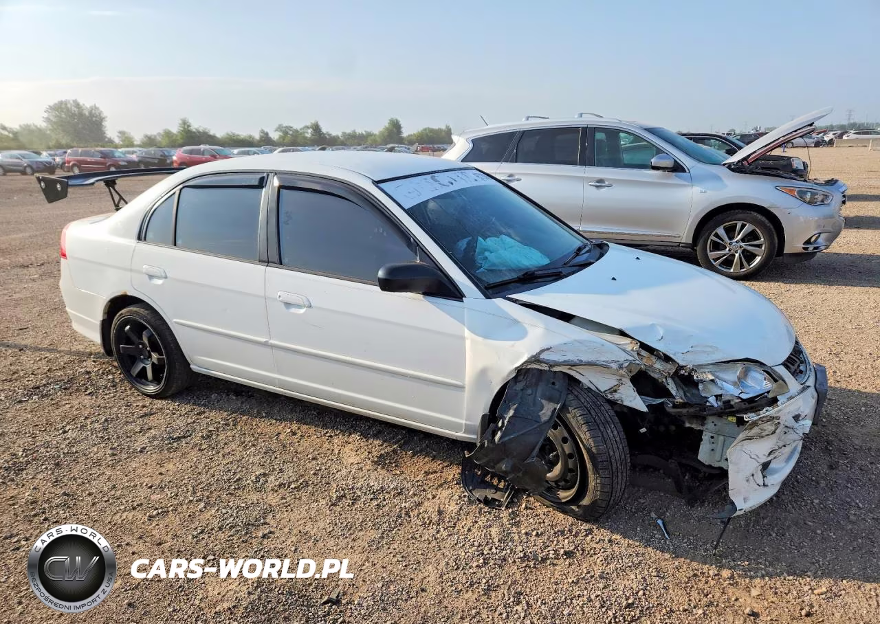 2005 Honda Civic Lx VIN:2HGES16655H504596 - 4