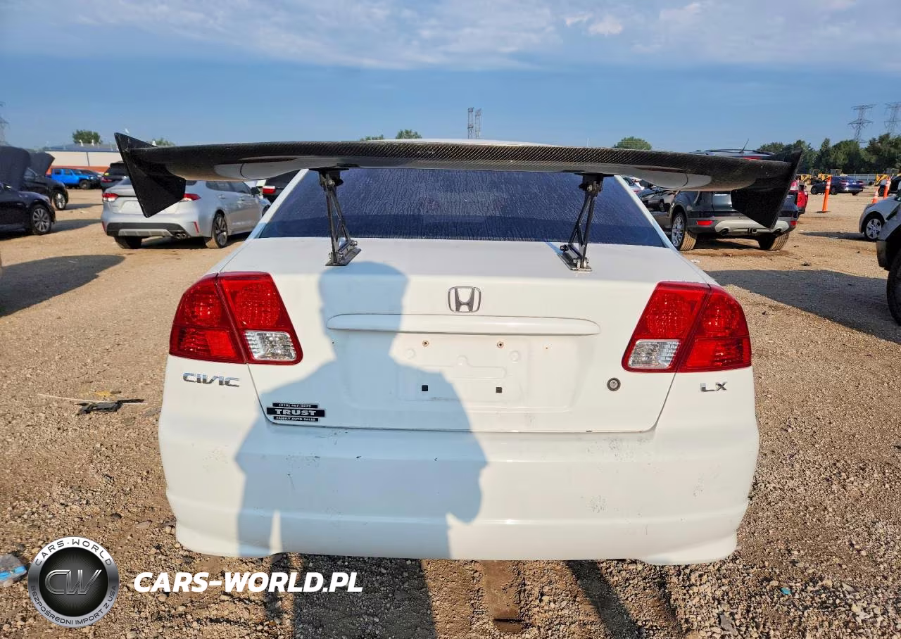 2005 Honda Civic Lx VIN:2HGES16655H504596 - 6
