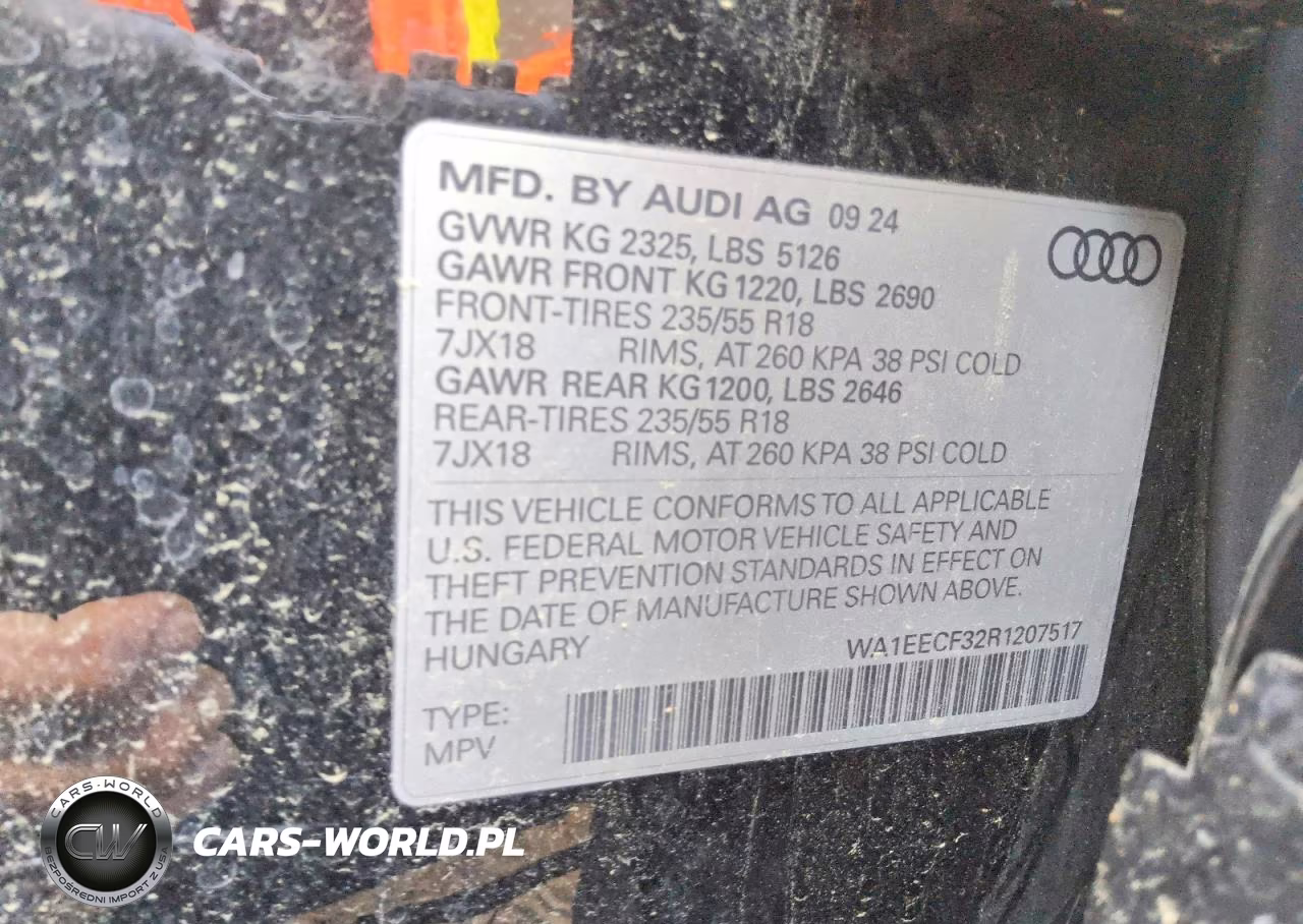 2024 Audi Q3 Premium Plus S Line 45 VIN:WA1EECF32R1207517 - 13