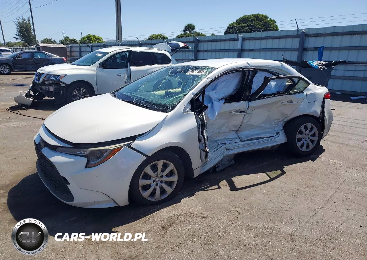 2020 Toyota Corolla Le VIN:JTDEPRAE1LJ014715 - 1
