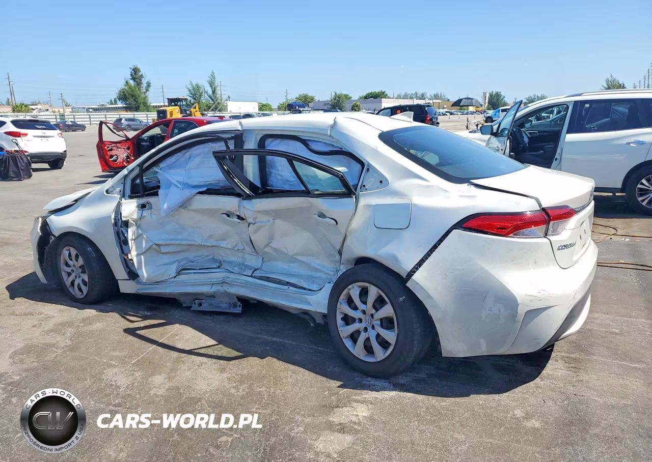 2020 Toyota Corolla Le VIN:JTDEPRAE1LJ014715 - 2