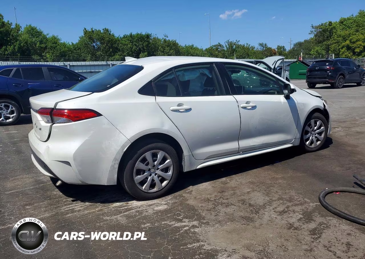 2020 Toyota Corolla Le VIN:JTDEPRAE1LJ014715 - 3
