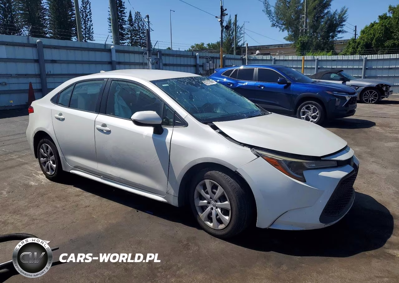 2020 Toyota Corolla Le VIN:JTDEPRAE1LJ014715 - 4