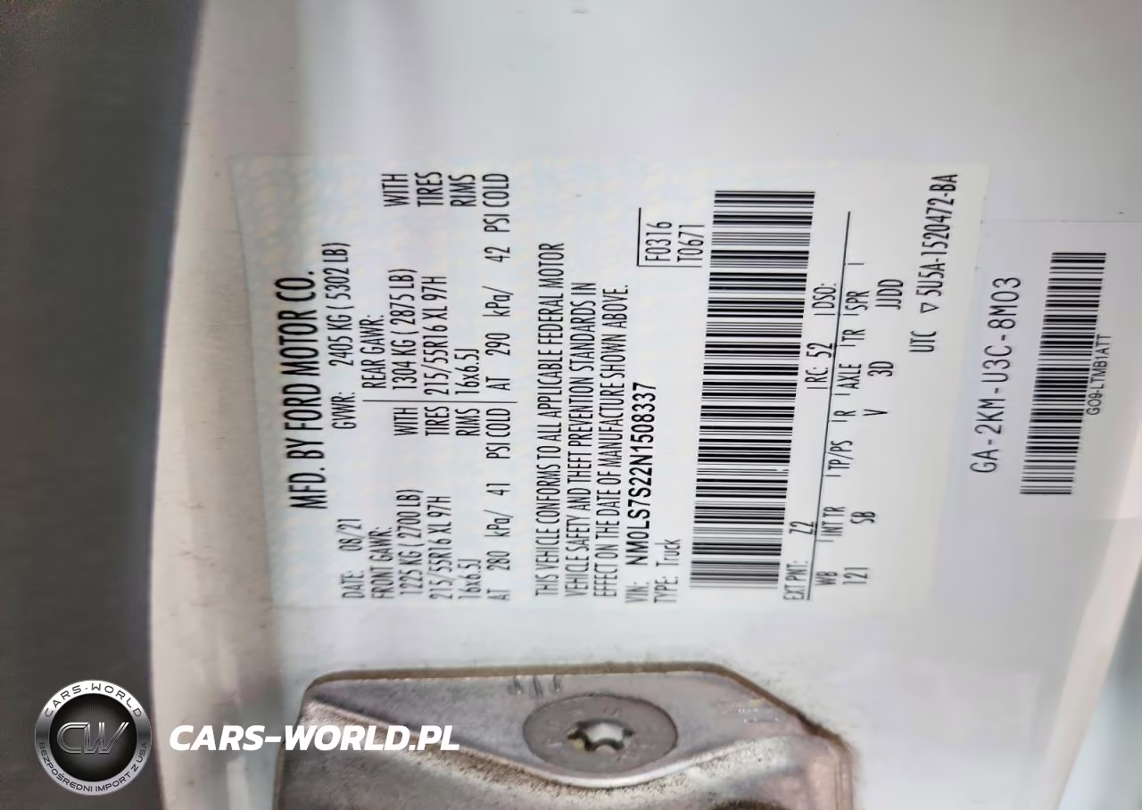 2022 Ford Transit Connect Xl VIN:NM0LS7S22N1508337 - 13