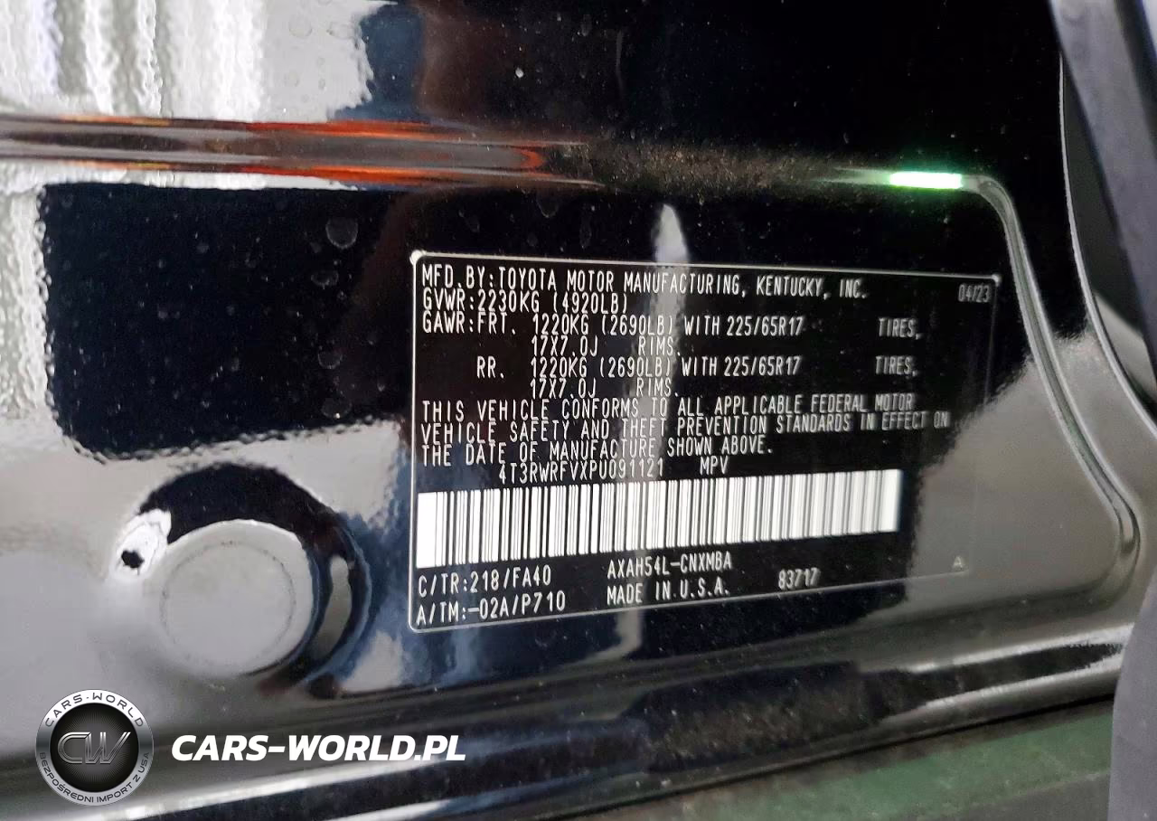 2023 Toyota Rav4 Hybrid Xle VIN:4T3RWRFVXPU091121 - 13