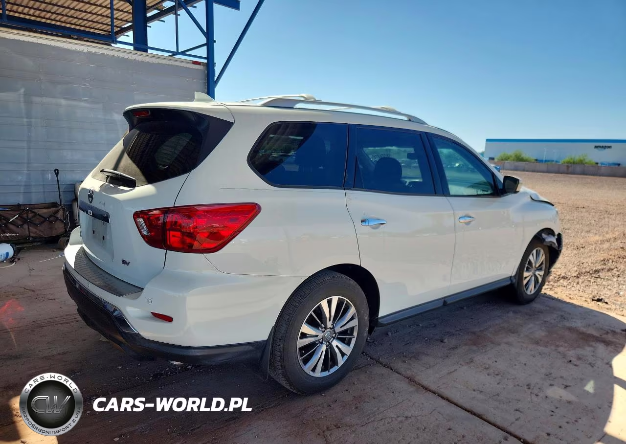 2020 Nissan Pathfinder Sv VIN:5N1DR2BN1LC627882 - 3