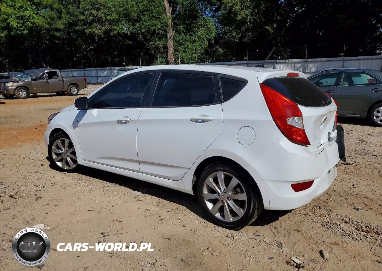 2013 Hyundai Accent Se VIN:KMHCU5AE7DU133812 - 2