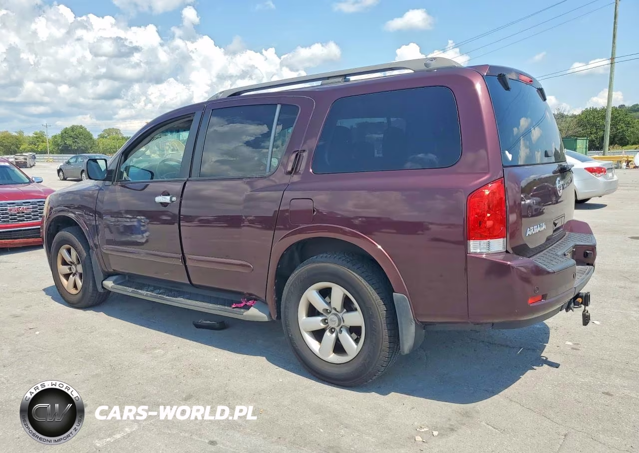 2015 Nissan Armada Sv VIN:5N1AA0NC5FN617048 - 2