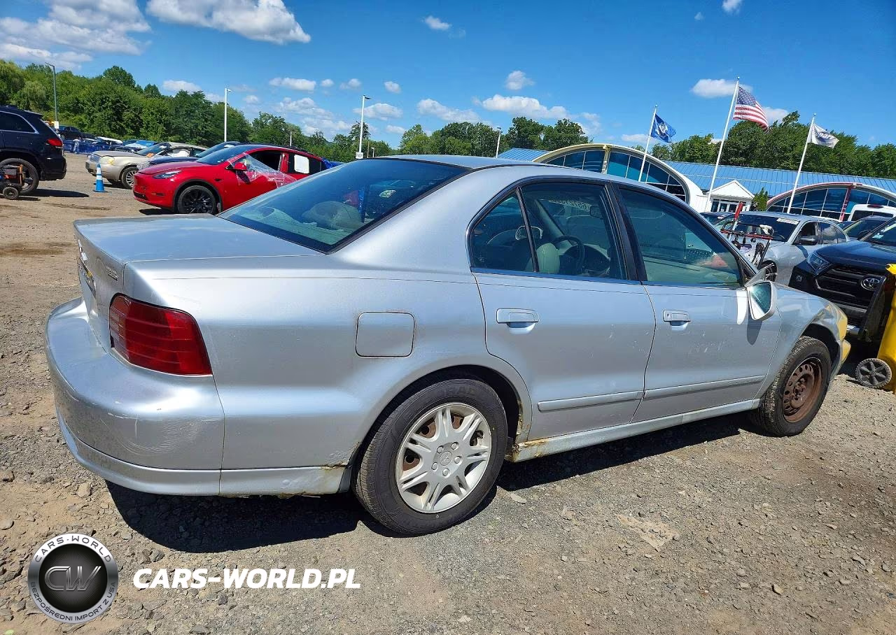 2001 Mitsubishi Galant Es VIN:4A3AA46G01E217420 - 3