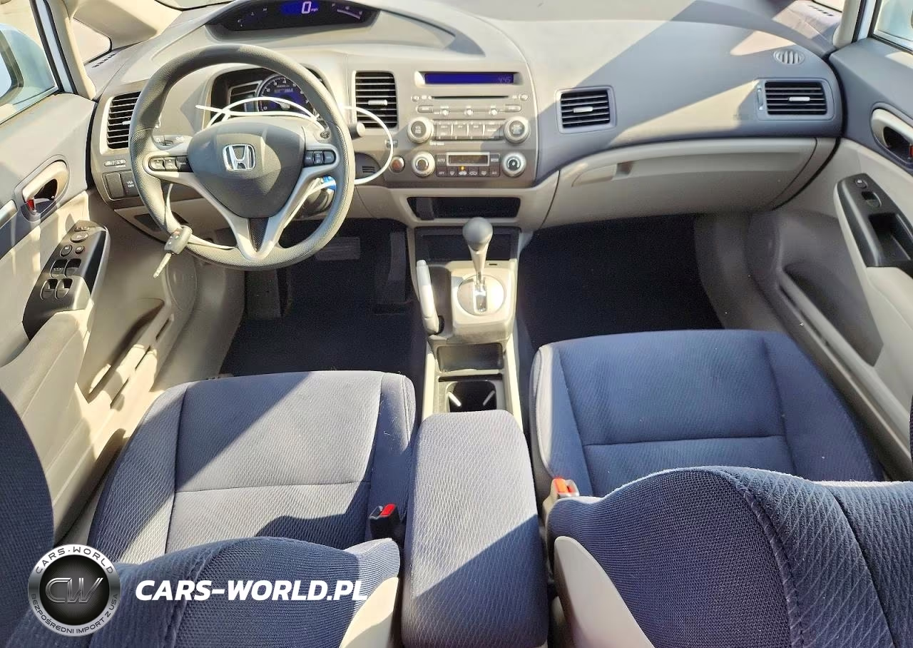 2009 Honda Civic Hybrid VIN:JHMFA36239S008000 - 8