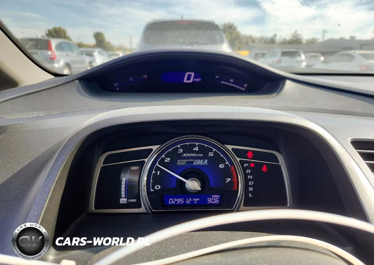2009 Honda Civic Hybrid VIN:JHMFA36239S008000 - 9