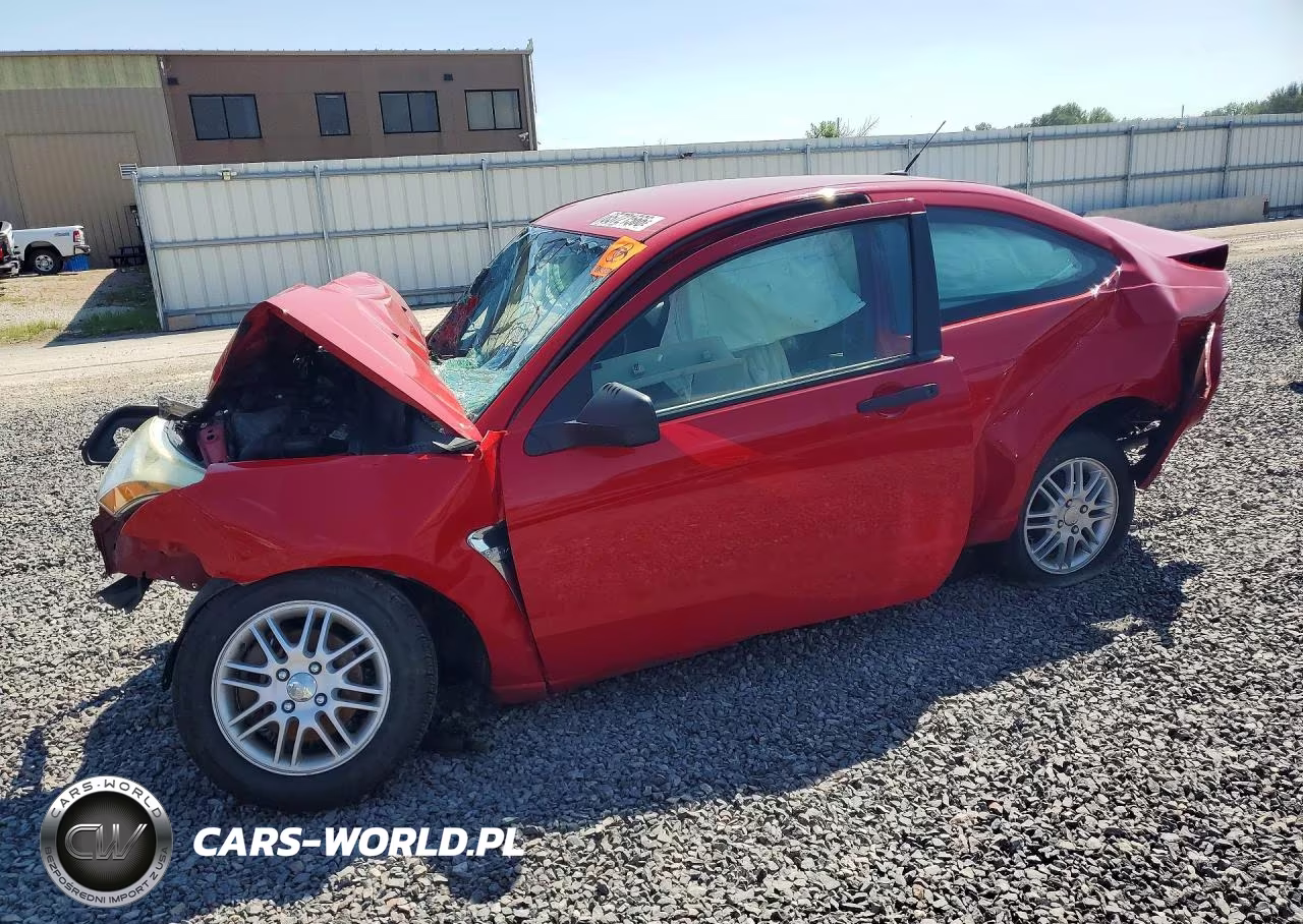 2008 Ford Focus Se VIN:1FAHP33N98W112902 - 1