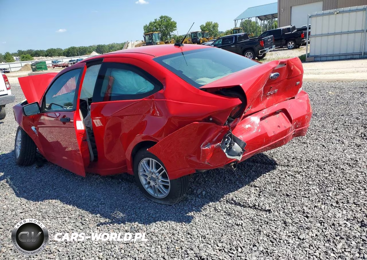 2008 Ford Focus Se VIN:1FAHP33N98W112902 - 2