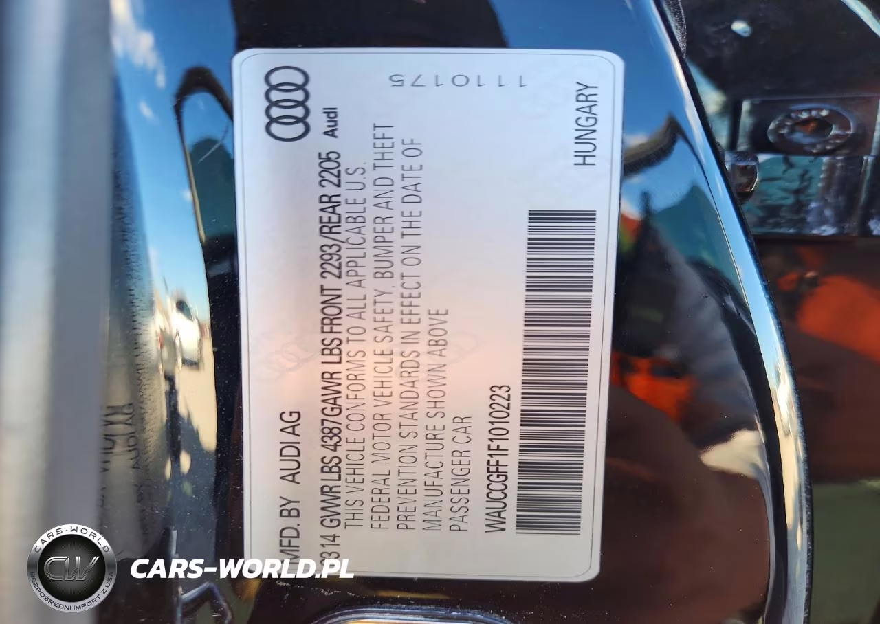 2015 Audi A3 Premium Plus VIN:WAUCCGFF1F1010223 - 12
