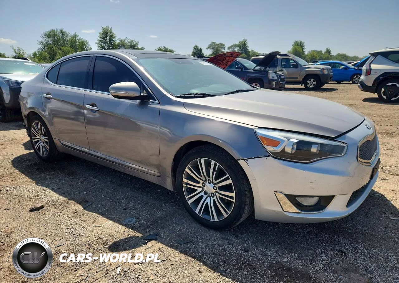 2014 Kia Cadenza Premium VIN:KNALN4D72E5131287 - 4