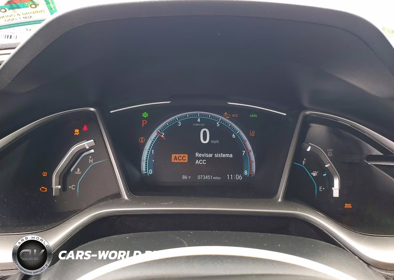 2021 Honda Civic Ex VIN:19XFC1F37ME205983 - 9
