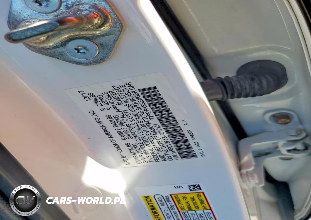 2018 Honda Accord Exl VIN:1HGCV2F52JA010121 - 13