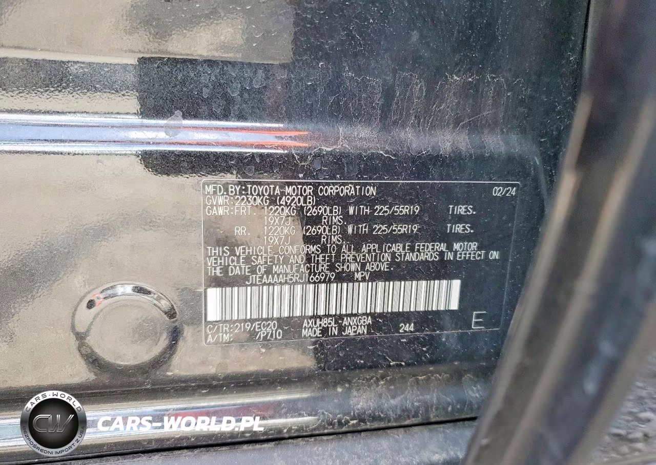 2024 Toyota Venza Nightshade Edition VIN:JTEAAAAH5RJ166979 - 14