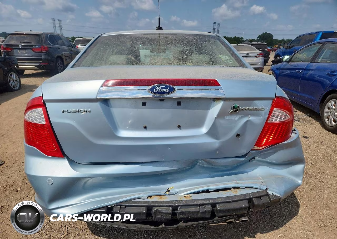 2010 Ford Fusion Hybrid VIN:3FADP0L34AR391857 - 6