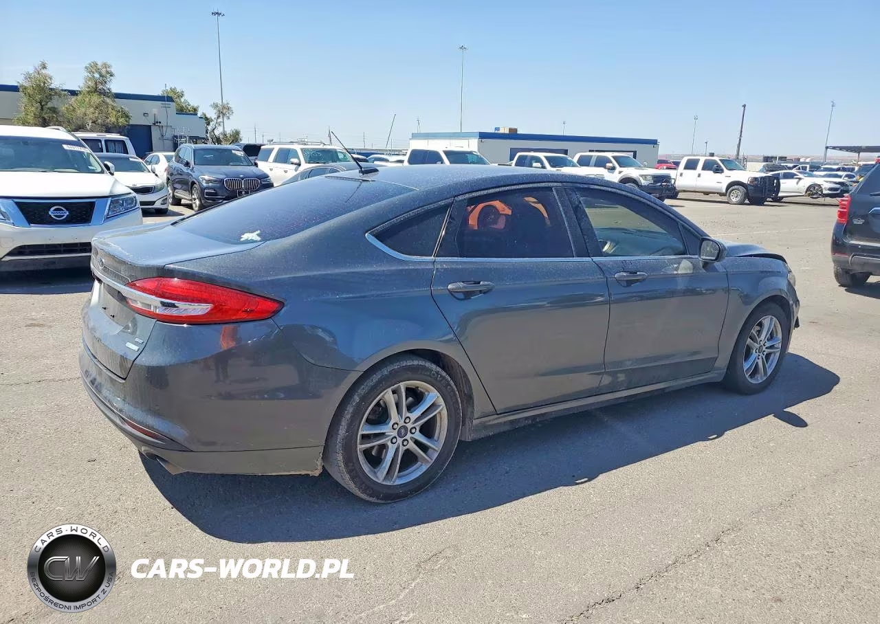 2018 Ford Fusion Se VIN:3FA6P0HD7JR246029 - 3