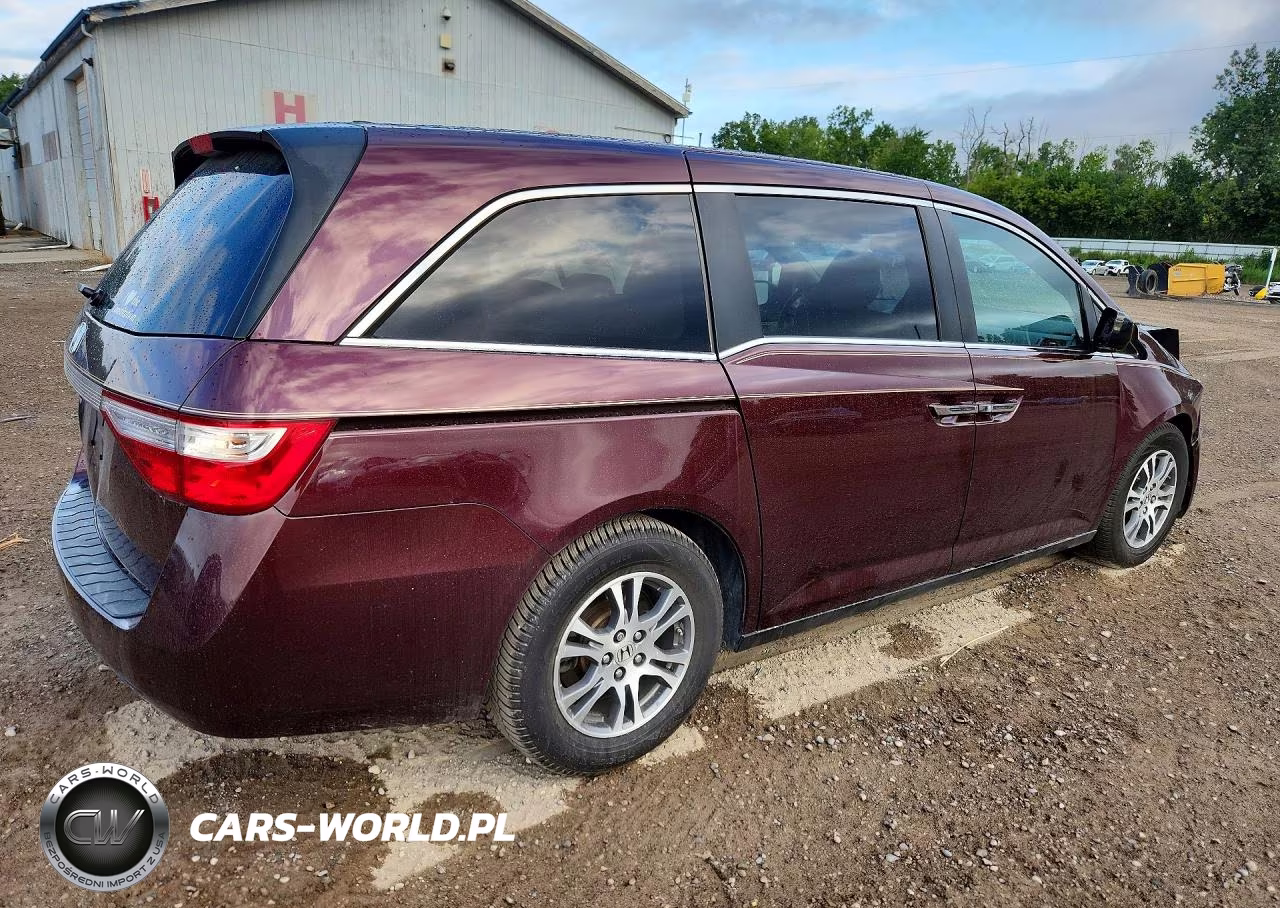 2013 Honda Odyssey Exl VIN:5FNRL5H67DB016319 - 3
