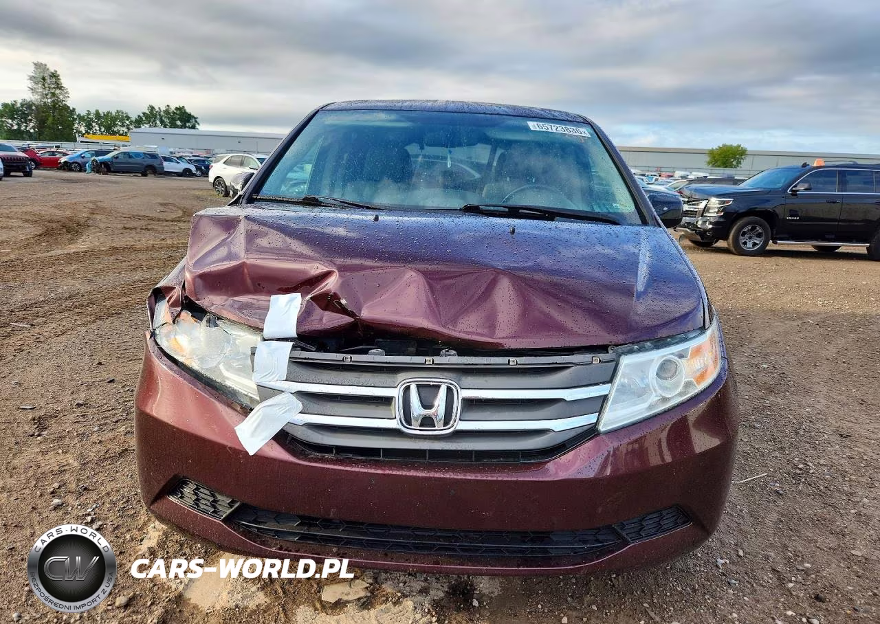 2013 Honda Odyssey Exl VIN:5FNRL5H67DB016319 - 5