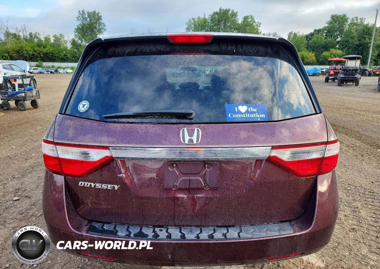 2013 Honda Odyssey Exl VIN:5FNRL5H67DB016319 - 6