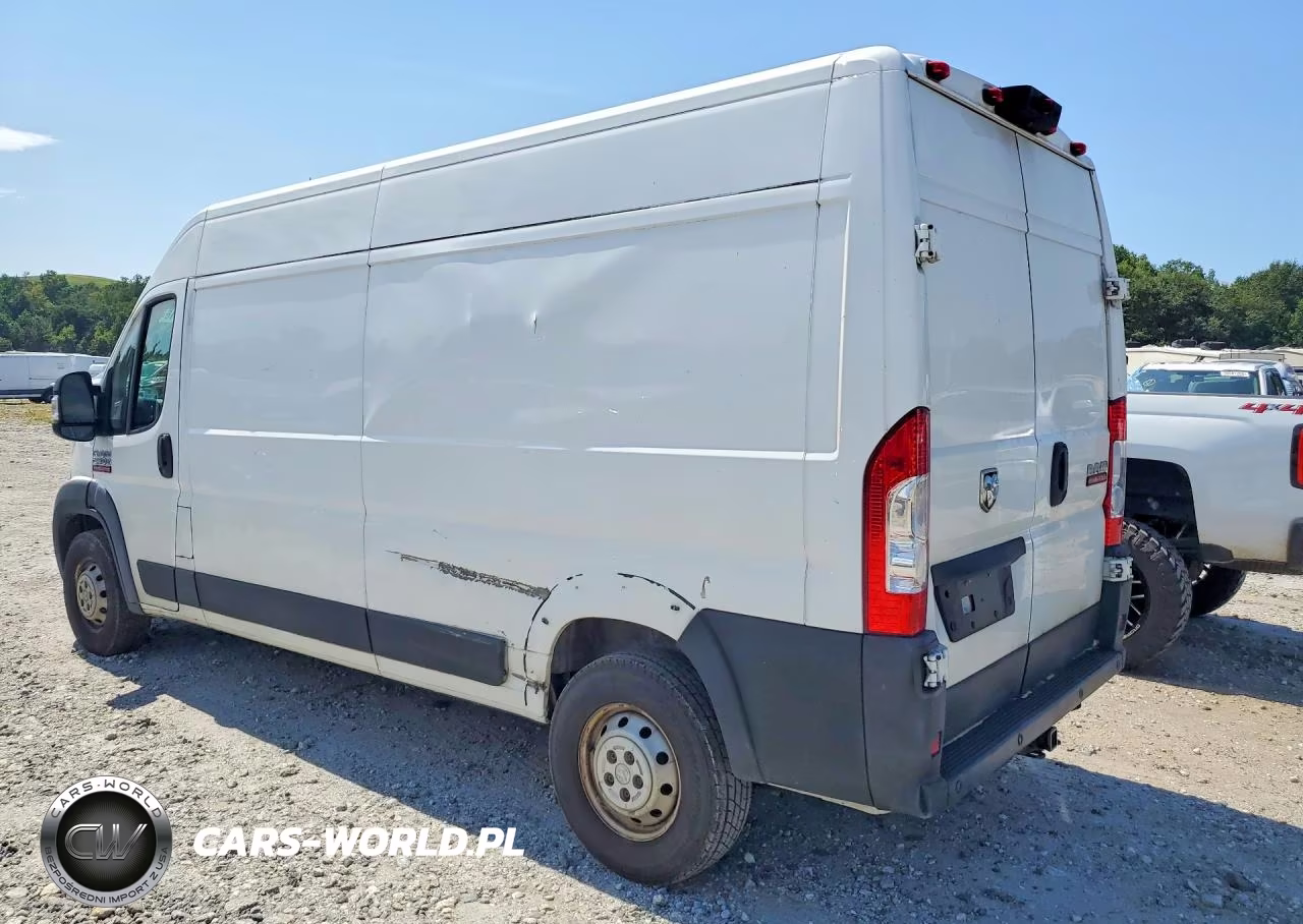 2021 Ram Promaster 2500 Delivery Van VIN:3C6LRVDG8ME512567 - 2