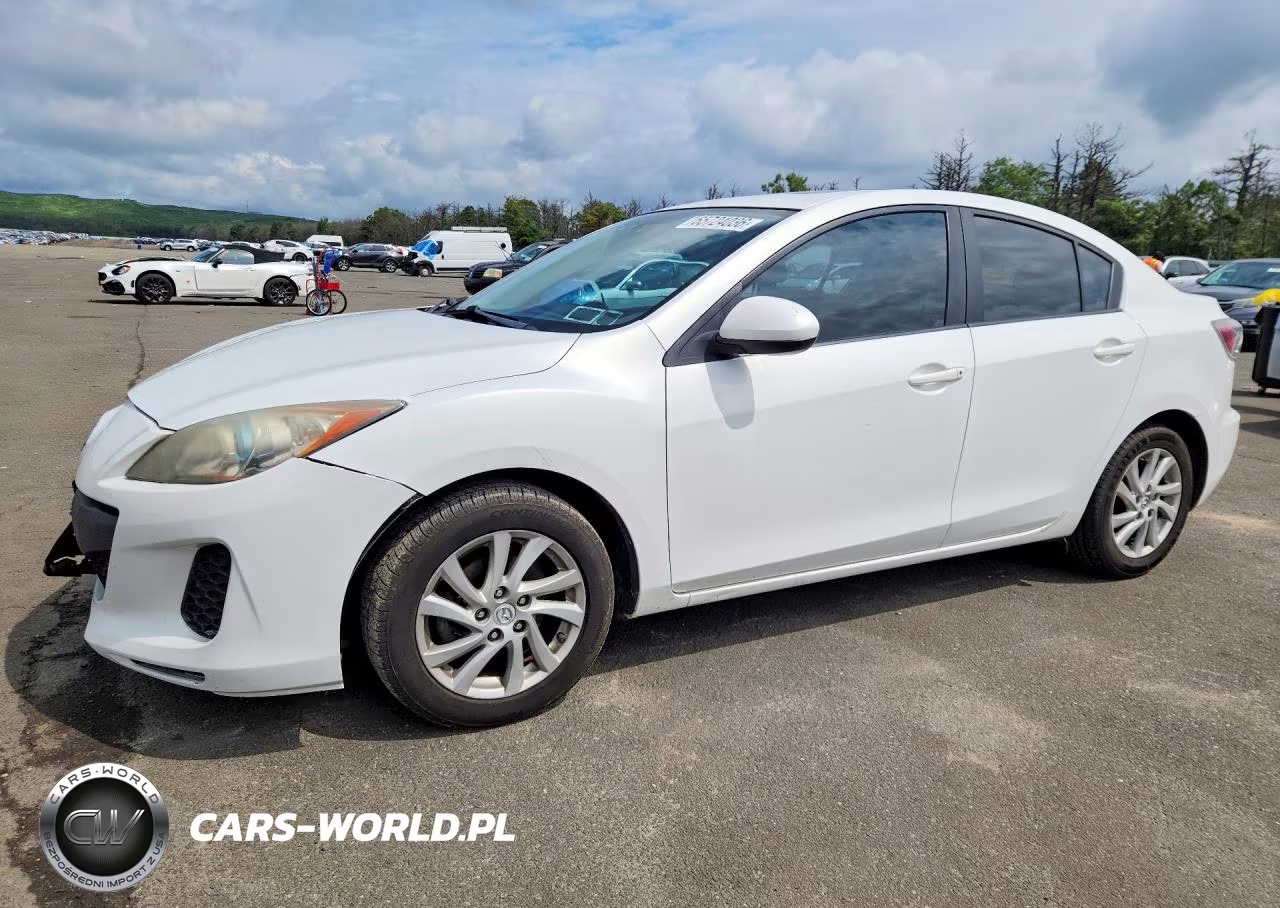 2012 Mazda 3 I VIN:JM1BL1V85C1678567 - 1